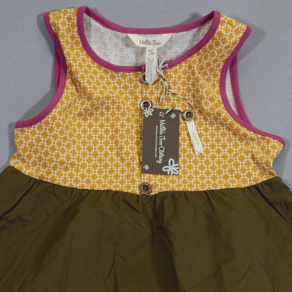 Matilda Jane Sleeveless Tank Size 10 Enchanted Garden Seabean Mixed Print - Picture 3 of 4